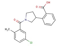 2-[1-(5-chloro-2-methylbenzoyl)-3-pyrrolidinyl]benzoic acid