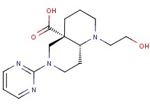 (4aS*,8aR*)-1-(2-hydroxyethyl)-6-(2-pyrimidinyl)octahydro-1,6-naphthyridine-4a(2H)-carboxylic acid