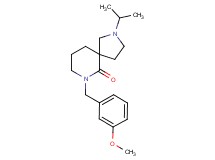 2-isopropyl-7-(3-methoxybenzyl)-2,7-diazaspiro[4.5]decan-6-one