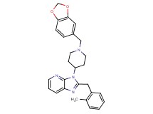 3-[1-(1,3-benzodioxol-5-ylmethyl)-4-piperidinyl]-2-(2-methylbenzyl)-3H-imidazo[4,5-b]pyridine