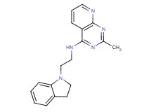 N-[2-(2,3-dihydro-1H-indol-1-yl)ethyl]-2-methylpyrido[2,3-d]pyrimidin-4-amine