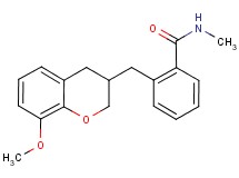2-[(8-methoxy-3,4-dihydro-2H-chromen-3-yl)methyl]-N-methylbenzamide