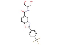 N-[2-hydroxy-1-(hydroxymethyl)ethyl]-2-[4-(trifluoromethyl)phenyl]-1,3-benzoxazole-5-carboxamide