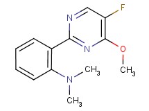 2-(5-fluoro-4-methoxypyrimidin-2-yl)-N,N-dimethylaniline