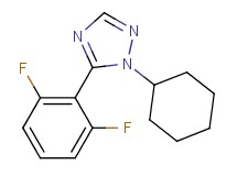 1-cyclohexyl-5-(2,6-difluorophenyl)-1H-1,2,4-triazole