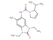 N-(1,3-diethyl-6-methyl-2-oxo-2,3-dihydro-1H-benzimidazol-5-yl)-2-isopropyl-2,5-dihydro-1H-pyrrole-1-carboxamide