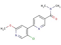 5'-chloro-2'-methoxy-N,N-dimethyl-2,4'-bipyridine-5-carboxamide