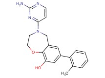 4-(2-aminopyrimidin-4-yl)-7-(2-methylphenyl)-2,3,4,5-tetrahydro-1,4-benzoxazepin-9-ol