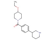 4-ethoxy-1-(4-piperidin-3-ylbenzoyl)piperidine