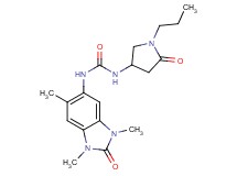 N-(5-oxo-1-propylpyrrolidin-3-yl)-N'-(1,3,6-trimethyl-2-oxo-2,3-dihydro-1H-benzimidazol-5-yl)urea