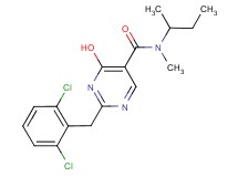 N-(sec-butyl)-2-(2,6-dichlorobenzyl)-4-hydroxy-N-methylpyrimidine-5-carboxamide