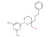 [1-(2-amino-6-methylpyrimidin-4-yl)-3-(3-phenylpropyl)piperidin-3-yl]methanol