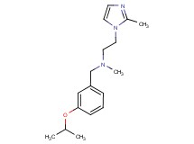 (3-isopropoxybenzyl)methyl[2-(2-methyl-1H-imidazol-1-yl)ethyl]amine
