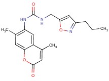 N-(4,7-dimethyl-2-oxo-2H-chromen-6-yl)-N'-[(3-propylisoxazol-5-yl)methyl]urea