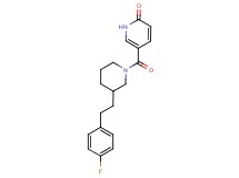 5-({3-[2-(4-fluorophenyl)ethyl]-1-piperidinyl}carbonyl)-2(1H)-pyridinone
