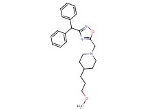 1-{[3-(diphenylmethyl)-1,2,4-oxadiazol-5-yl]methyl}-4-(3-methoxypropyl)piperidine