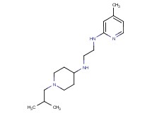 N-(1-isobutylpiperidin-4-yl)-N'-(4-methylpyridin-2-yl)ethane-1,2-diamine