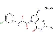 (4S)-4-amino-1-[[(3-chlorophenyl)amino](oxo)acetyl]-N-isopropyl-L-prolinamide