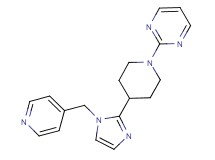 2-{4-[1-(pyridin-4-ylmethyl)-1H-imidazol-2-yl]piperidin-1-yl}pyrimidine