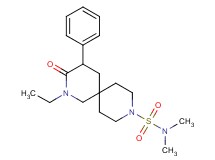2-ethyl-N,N-dimethyl-3-oxo-4-phenyl-2,9-diazaspiro[5.5]undecane-9-sulfonamide
