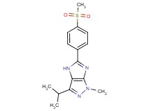 3-isopropyl-1-methyl-5-[4-(methylsulfonyl)phenyl]-1,4-dihydroimidazo[4,5-c]pyrazole