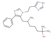 7-{1-[2-(1H-imidazol-4-yl)ethyl]-4-phenyl-1H-imidazol-5-yl}-2,6-dimethylheptan-2-ol