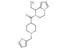 1-ethyl-2-{[1-(2-furylmethyl)-4-piperidinyl]carbonyl}-1,2,3,4-tetrahydropyrrolo[1,2-a]pyrazine