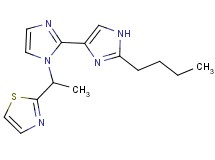 2'-butyl-1-[1-(1,3-thiazol-2-yl)ethyl]-1H,1'H-2,4'-biimidazole