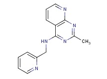 2-methyl-N-(pyridin-2-ylmethyl)pyrido[2,3-d]pyrimidin-4-amine