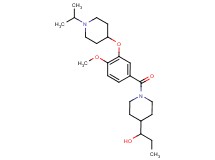 1-(1-{3-[(1-isopropyl-4-piperidinyl)oxy]-4-methoxybenzoyl}-4-piperidinyl)-1-propanol