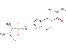 2-[({[isopropyl(methyl)amino]sulfonyl}amino)methyl]-N,N-dimethyl-6,7-dihydropyrazolo[1,5-a]pyrazine-5(4H)-carboxamide