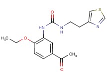 N-(5-acetyl-2-ethoxyphenyl)-N'-[2-(1,3-thiazol-4-yl)ethyl]urea