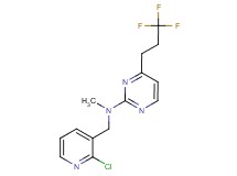 N-[(2-chloropyridin-3-yl)methyl]-N-methyl-4-(3,3,3-trifluoropropyl)pyrimidin-2-amine