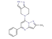 5-(2-methyl-5-phenylpyrazolo[1,5-a]pyrimidin-7-yl)-4,5,6,7-tetrahydro-2H-pyrazolo[4,3-c]pyridine