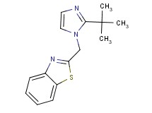 2-[(2-tert-butyl-1H-imidazol-1-yl)methyl]-1,3-benzothiazole
