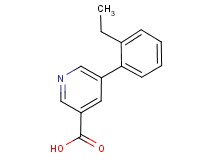 5-(2-ethylphenyl)nicotinic acid
