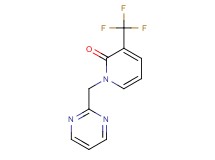 1-(pyrimidin-2-ylmethyl)-3-(trifluoromethyl)pyridin-2(1H)-one