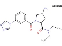 (2S,4R)-4-amino-N,N-diethyl-1-[3-(4H-1,2,4-triazol-4-yl)benzoyl]pyrrolidine-2-carboxamide