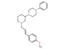 1-{1-[(2E)-3-(4-methoxyphenyl)-2-propen-1-yl]-3-piperidinyl}-4-phenylpiperazine