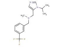 1-(1-isopropyl-1H-imidazol-5-yl)-N-methyl-N-[3-(trifluoromethyl)benzyl]methanamine