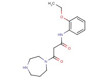 3-(1,4-diazepan-1-yl)-N-(2-ethoxyphenyl)-3-oxopropanamide