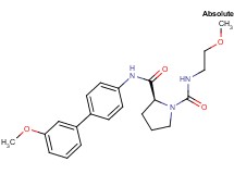 (2S)-N~2~-(3'-methoxybiphenyl-4-yl)-N~1~-(2-methoxyethyl)pyrrolidine-1,2-dicarboxamide