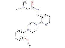 N~1~-({2-[4-(2-methoxyphenyl)-1-piperazinyl]-3-pyridinyl}methyl)-N~2~,N~2~-dimethylglycinamide