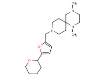 1,4-dimethyl-9-{[5-(tetrahydro-2H-pyran-2-yl)-2-furyl]methyl}-1,4,9-triazaspiro[5.5]undecane