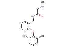 N~1~-{[2-(2,6-dimethylphenoxy)pyridin-3-yl]methyl}-N~2~-methylglycinamide