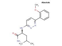 N~2~-[6-(2-methoxyphenyl)pyridazin-3-yl]-L-leucinamide