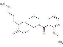 8-[(2-ethoxy-3-pyridinyl)carbonyl]-2-(3-methoxypropyl)-2,8-diazaspiro[5.5]undecan-3-one