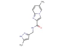 6-methyl-N-[(5-methyl-1H-pyrazol-3-yl)methyl]imidazo[1,2-a]pyridine-2-carboxamide