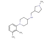 1-(2,3-dimethylphenyl)-N-[(1-methylpyrrolidin-3-yl)methyl]piperidin-4-amine