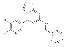 4-(6-amino-5-chloropyridin-3-yl)-N-(pyridin-4-ylmethyl)-1H-pyrrolo[2,3-b]pyridin-6-amine